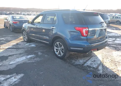 2018 Ford Explorer Limited z USA, uszkodzony, nr VIN 1FM5K7F86JGA82309